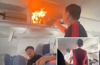 Air China flight safely diverted to Shanghai after battery fire in cabin Air China flight safely diverted to Shanghai after battery fire in cabin