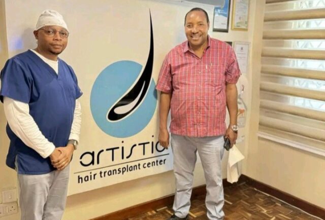 Confusion as Old Photo of Ferdinand Waititu at Hair Transplant Clinic Sparks False Release Rumors
