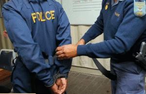 Seven Police Officers Arrested For Allegedly Selling Out To Zama Zamas in Johannesburg Seven Police Officers Arrested For Allegedly Selling Out To Zama Zamas in Johannesburg