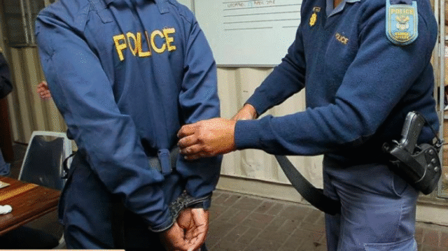 Seven Police Officers Arrested For Allegedly Selling Out To Zama Zamas in Johannesburg