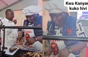 Pastor Kanyari Roasts Nyama Choma on Church Altar During Sunday Service Pastor Kanyari Roasts Nyama Choma on Church Altar During Sunday Service