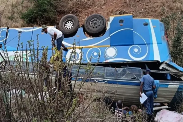 42 killed in bus crash in northern South Africa