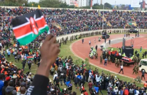 Heavy Security After Deadly Violence in Kenya as Thousands Turn Out to Mourn Former PM Odinga Heavy Security After Deadly Violence in Kenya as Thousands Turn Out to Mourn Former PM Odinga