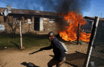 Mamelodi Community Burns Suspect’s House After Double Murder of Cousins Mamelodi Community Burns Suspect’s House After Double Murder of Cousins