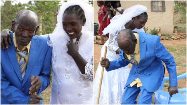 Eldoret Kenyan man who married at 99 dies; heartbroken widow, 43, vows to stay single forever