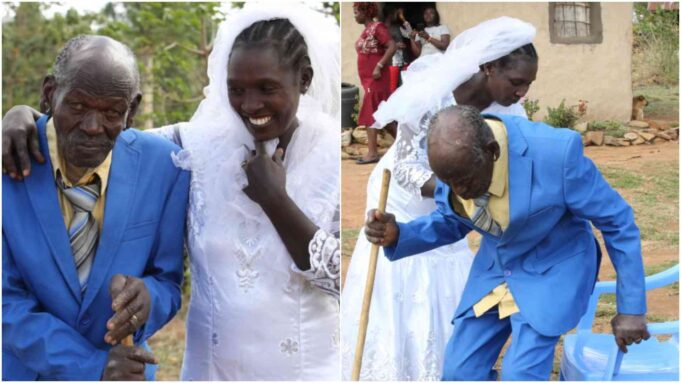 Eldoret Kenyan man who married at 99 dies; heartbroken widow, 43, vows to stay single forever Eldoret Kenyan man who married at 99 dies; heartbroken widow, 43, vows to stay single forever