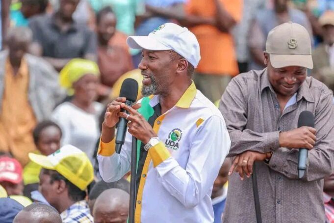 Kindiki Left Speechless as Mbeere North Residents Erupt into Loud WANTAM Chant Infront of Him Photo Courtesy