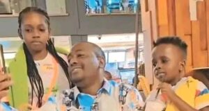 Unseen Private Side of Pastor Kanyari Interacting With His Kids Melts Kenyans Hearts Online Photo Courtesy