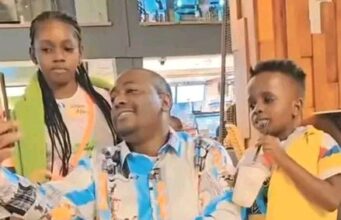 Unseen Private Side of Pastor Kanyari Interacting With His Kids Melts Kenyans Hearts Online Photo Courtesy
