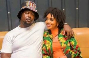 Photos Now Emerge Of Kids Sonko’s Daughter Had Already Sired With Her Abusive Jobless Husband Photo: Salma Mbuvi and her abusive husband