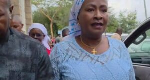 “Pesa Iko” Wavinya Ndeti Attends A Church Service Wearing A Belt That’s Worth Over Kshs 70,000 Photo Courtesy