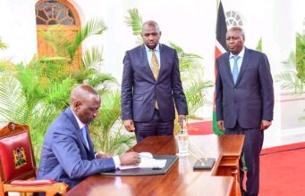 High Tension As President Ruto Now Threatens To Reshuffle & Dissolve Cabinet Again Photo Courtesy