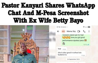 Kanyari Posts M-Pesa Receipts Showing KSh117,500 Fee Payment for Son & Recent ksh 75k For PS5 Screenshot Courtesy