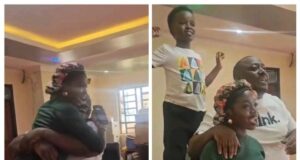 Pastor Kanyari and His Two Kids Tash & Sky Video Celebrating Just Few Days After their Mother Betty Bayo Death Leaves Kenyans Furious. Photo Courtesy