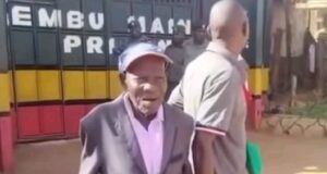 Emotional Moments As an Elderly Man Is Released From Embu Prison After Spending Over 40 Years Prisoned Photo Courtesy