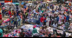 Nairobi’s Gikomba Market Comes To A Standstill As They Are Surprised After a Chinese Man Is Arrested With Fake Ksh50 Million Photo Courtesy