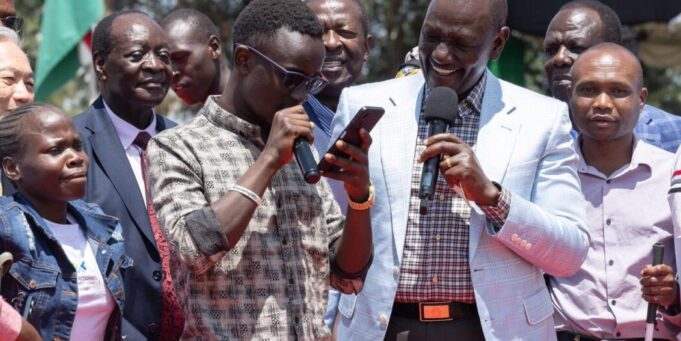 Ruto Launches NYOTA Youth Business Support Programme in Mumias Ruto Launches NYOTA Youth Business Support Programme in Mumias