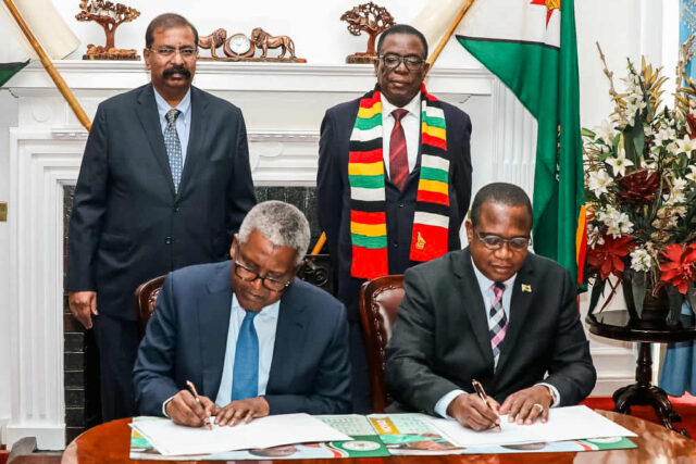Aliko Dangote, Africa’s richest man, strikes historic investment agreement with Zimbabwe