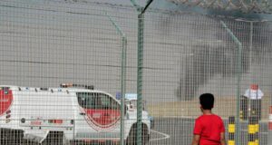 Indian fighter jet crashes during a demonstration flight at Dubai Air Show, killing the pilot Indian fighter jet crashes during a demonstration flight at Dubai Air Show, killing the pilot