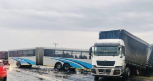 Bloemfontein bus crash leaves 10 dead Bloemfontein bus crash leaves 10 dead