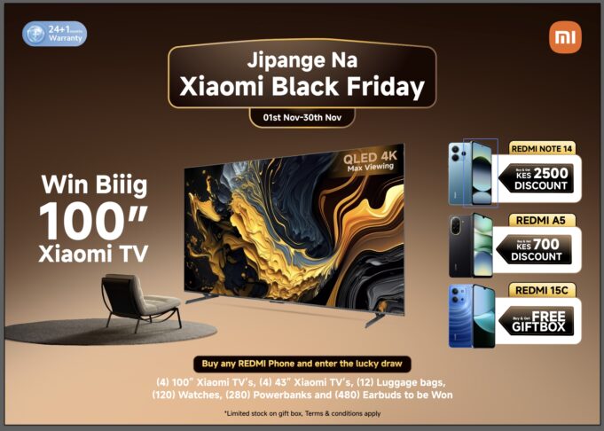 Xiaomi Kenya Unveils the Month of All Black Fridays — Massive Giveaways, Big Savings, and Endless Rewards