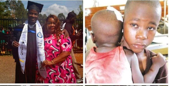 Mike Sonko Adopted Son Gift Osinya Who Lost All His Parents in a Terrorist Attack Finally Graduates With a Degree in BBIT Photo Courtesy