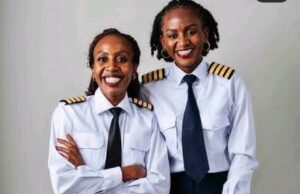 Inspiring Gorgeous Photos of Sibling Sisters Who are Pilots at Jambojet Photo Courtesy