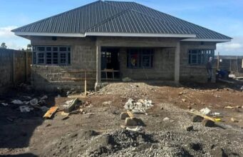 Kazi Safi!! Latest Photos Of Kaluma Boy’s Family Multimillion House Being Constructed By Tiktokers Emerge Online leaves Kenyans Happy Photo Courtesy