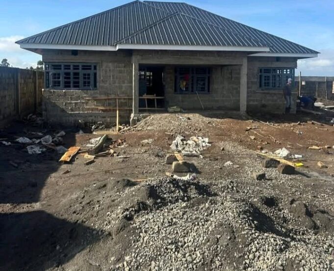 Kazi Safi!! Latest Photos Of Kaluma Boy’s Family Multimillion House Being Constructed By Tiktokers Emerge Online leaves Kenyans Happy Photo Courtesy