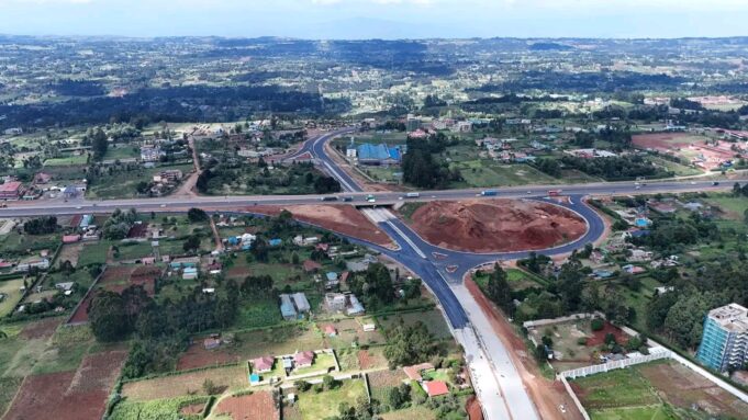 PS Raymond Shares Amazing Aerial View of the Progress of Rironi–Kamandura Interchange Reconstruction & Expansion Photo Courtesy