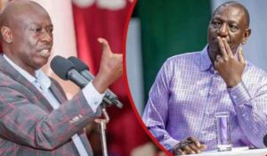 President Ruto & Gachagua Photo Collage 