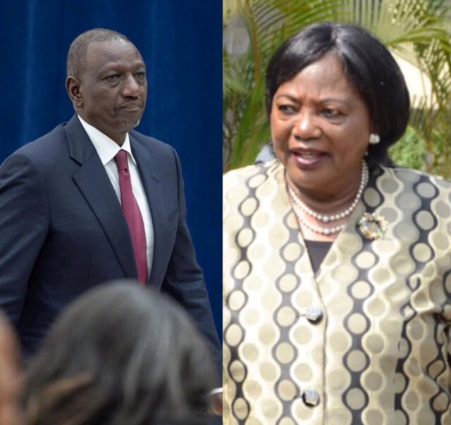 President Ruto & Mama Ngina Photo Courtesy