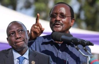 “What If He Refuses to Go?” Kalonzo Raises Serious Concern Over President Ruto Handing Over Power Come 2027 President Ruto & Kalonzo Musyoka/ Photo Courtesy