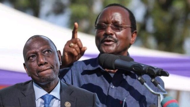 President Ruto & Kalonzo Musyoka/ Photo Courtesy