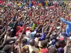 Crowd Chants Tutam Loudly During an Event at ‘ Gachagua’s Backyard’ Leaving Kenyans Talking Photo Courtesy
