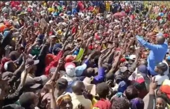Crowd Chants Tutam Loudly During an Event at ‘ Gachagua’s Backyard’ Leaving Kenyans Talking Photo Courtesy