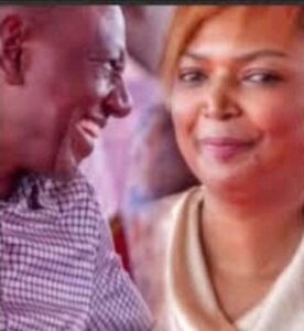 Photo Courtesy/ Karen Nyamu & President Ruto