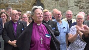 The Most Reverend Cherry Vann says she will focus on "light and hope" despite the global Anglican split. PHOTO/Church in Wales/