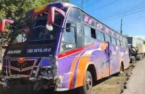 Climax Bus Driver Involved in a Deadly Car Crush Claiming Cyrus Jirongo Life in a Tight Spot As His Statement Contradicts that of the Bus Company Photo Courtesy