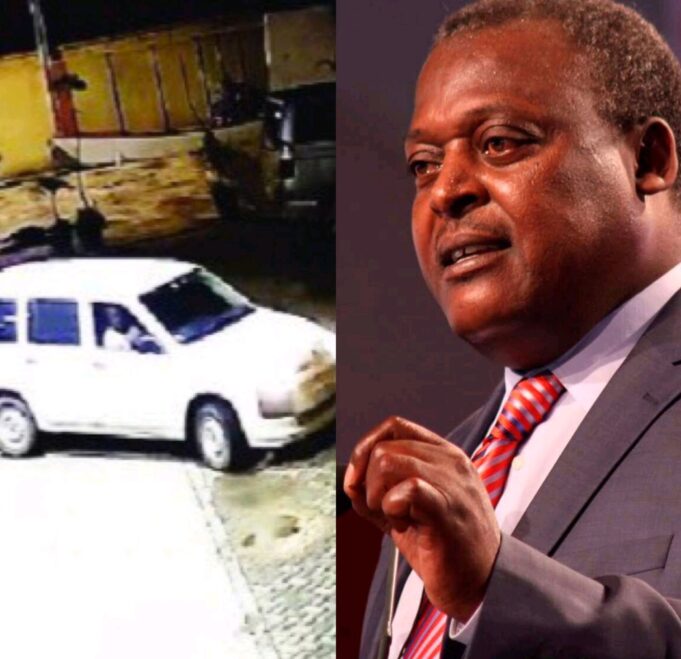 DCI Expose Top Politician Who Owns the Probox Captured at Petrol Station Where Cyrus Jirongo Died Cyrus Jirongo Photo Courtesy