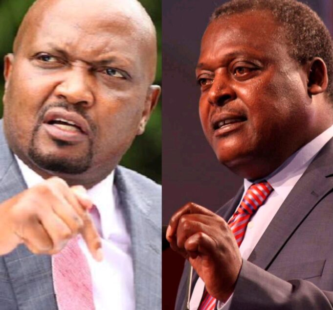 “I will buy the torch” Former CS Moses Kuria Finally Reacts on Plans to Bury Former MP Cyrus Jirongo with a Torch Insist on it Photo Courtesy