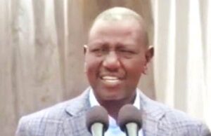 President Ruto Forced to Abruptly Stop His Speech in Migori After People Started Shouting Raila Junior’s Name Photo Courtesy