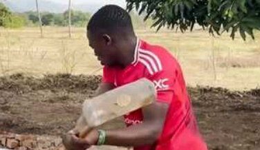 1767156919784 "It Was Time" Kenyan Man Captured Destroying His Father's Grave After 24 Years Since Burial Reveals Why.