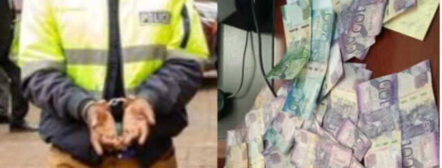 EACC Expose Huge Amount of Money Recovered From Traffic Police Officer Arrested Taking Bribes in Murang'a