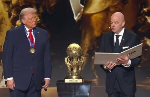 Donald Trump Awarded Inaugural FIFA Peace Prize at 2026 World Cup Draw Ceremony Donald Trump Awarded Inaugural FIFA Peace Prize at 2026 World Cup Draw Ceremony