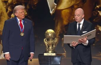 Donald Trump Awarded Inaugural FIFA Peace Prize at 2026 World Cup Draw Ceremony Donald Trump Awarded Inaugural FIFA Peace Prize at 2026 World Cup Draw Ceremony