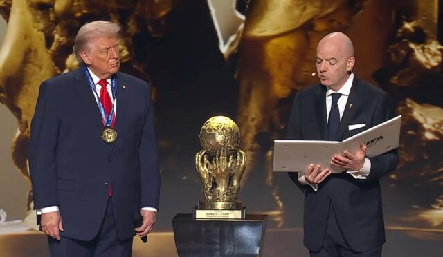 Donald Trump Awarded Inaugural FIFA Peace Prize at 2026 World Cup Draw Ceremony Donald Trump Awarded Inaugural FIFA Peace Prize at 2026 World Cup Draw Ceremony