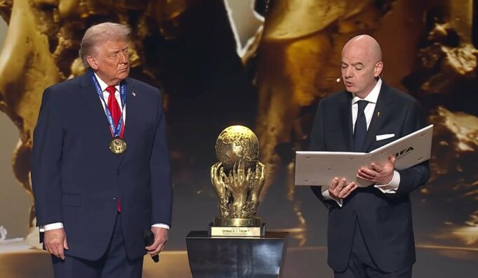 Donald Trump Awarded Inaugural FIFA Peace Prize at 2026 World Cup Draw Ceremony Donald Trump Awarded Inaugural FIFA Peace Prize at 2026 World Cup Draw Ceremony