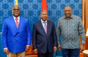 Uhuru Kenyatta Witnesses Historic Washington Accords Between Rwanda and DRC Uhuru Kenyatta Witnesses Historic Washington Accords Between Rwanda and DRC. Photo/Courtesy.