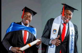 “He Finally Did It” Oga Obinna Celebrates Graduating From Mount Kenya University With First Class Honours As Kenyans If He Was Really Learning Photo Courtesy